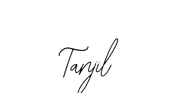 The best way (Bearetta-2O07w) to make a short signature is to pick only two or three words in your name. The name Tanjil include a total of six letters. For converting this name. Tanjil signature style 12 images and pictures png