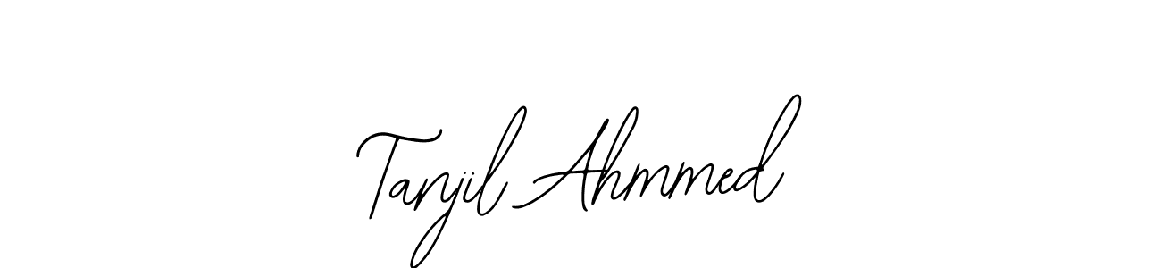 Similarly Bearetta-2O07w is the best handwritten signature design. Signature creator online .You can use it as an online autograph creator for name Tanjil Ahmmed. Tanjil Ahmmed signature style 12 images and pictures png