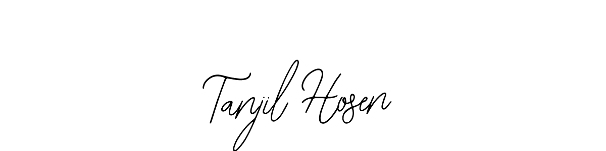 This is the best signature style for the Tanjil Hosen name. Also you like these signature font (Bearetta-2O07w). Mix name signature. Tanjil Hosen signature style 12 images and pictures png