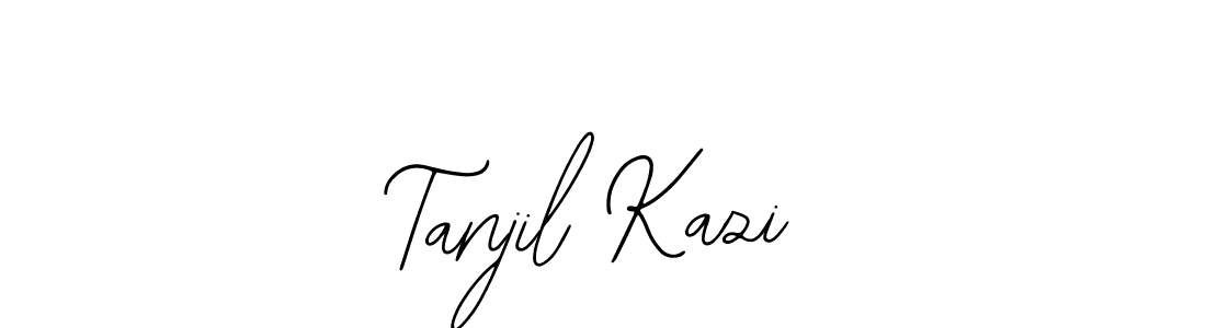 Similarly Bearetta-2O07w is the best handwritten signature design. Signature creator online .You can use it as an online autograph creator for name Tanjil Kazi. Tanjil Kazi signature style 12 images and pictures png