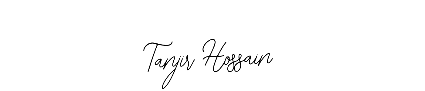 Create a beautiful signature design for name Tanjir Hossain. With this signature (Bearetta-2O07w) fonts, you can make a handwritten signature for free. Tanjir Hossain signature style 12 images and pictures png