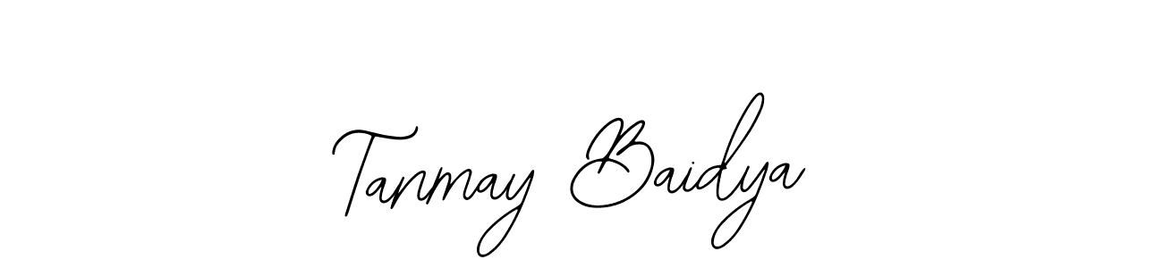 How to make Tanmay Baidya signature? Bearetta-2O07w is a professional autograph style. Create handwritten signature for Tanmay Baidya name. Tanmay Baidya signature style 12 images and pictures png