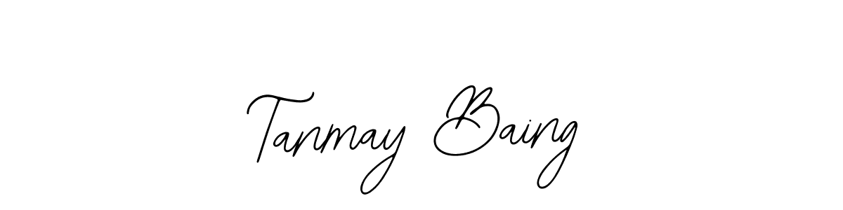 Use a signature maker to create a handwritten signature online. With this signature software, you can design (Bearetta-2O07w) your own signature for name Tanmay Baing. Tanmay Baing signature style 12 images and pictures png