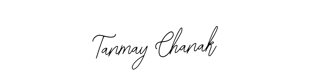 You should practise on your own different ways (Bearetta-2O07w) to write your name (Tanmay Chanak) in signature. don't let someone else do it for you. Tanmay Chanak signature style 12 images and pictures png