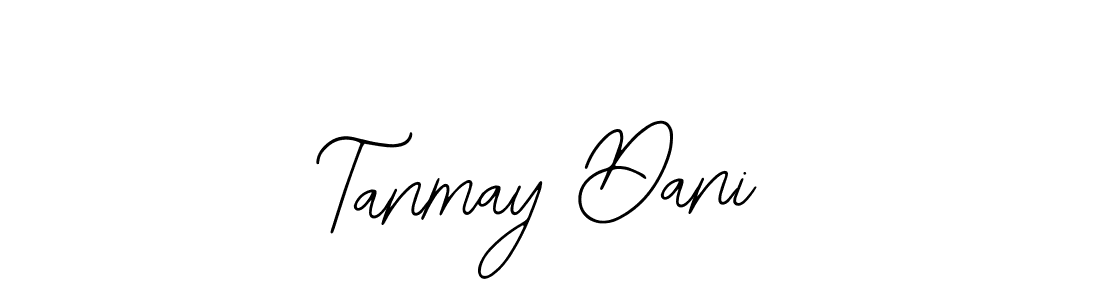 Similarly Bearetta-2O07w is the best handwritten signature design. Signature creator online .You can use it as an online autograph creator for name Tanmay Dani. Tanmay Dani signature style 12 images and pictures png