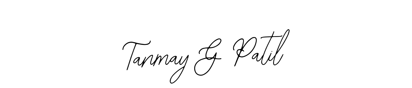 Make a short Tanmay G Patil signature style. Manage your documents anywhere anytime using Bearetta-2O07w. Create and add eSignatures, submit forms, share and send files easily. Tanmay G Patil signature style 12 images and pictures png