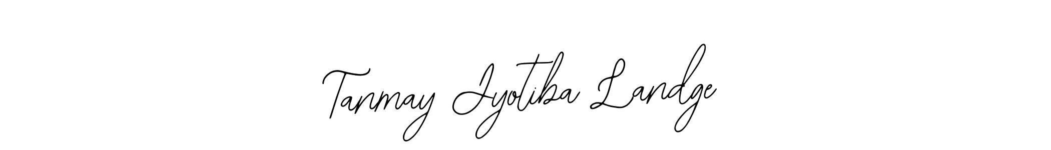 Make a beautiful signature design for name Tanmay Jyotiba Landge. With this signature (Bearetta-2O07w) style, you can create a handwritten signature for free. Tanmay Jyotiba Landge signature style 12 images and pictures png
