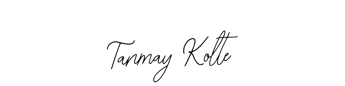 How to Draw Tanmay Kolte signature style? Bearetta-2O07w is a latest design signature styles for name Tanmay Kolte. Tanmay Kolte signature style 12 images and pictures png