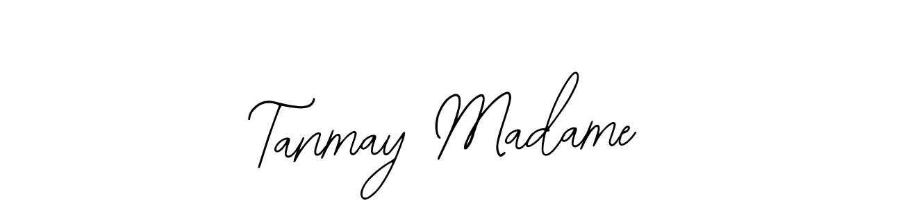 Bearetta-2O07w is a professional signature style that is perfect for those who want to add a touch of class to their signature. It is also a great choice for those who want to make their signature more unique. Get Tanmay Madame name to fancy signature for free. Tanmay Madame signature style 12 images and pictures png