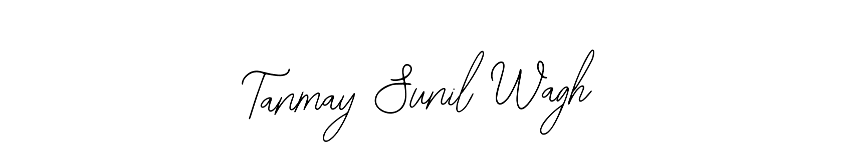 This is the best signature style for the Tanmay Sunil Wagh name. Also you like these signature font (Bearetta-2O07w). Mix name signature. Tanmay Sunil Wagh signature style 12 images and pictures png