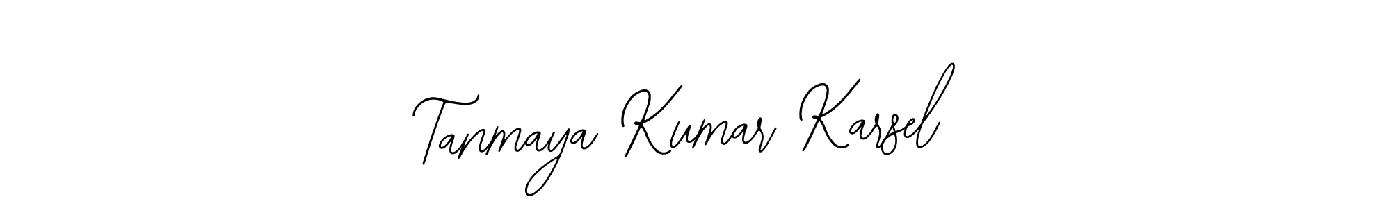 It looks lik you need a new signature style for name Tanmaya Kumar Karsel. Design unique handwritten (Bearetta-2O07w) signature with our free signature maker in just a few clicks. Tanmaya Kumar Karsel signature style 12 images and pictures png