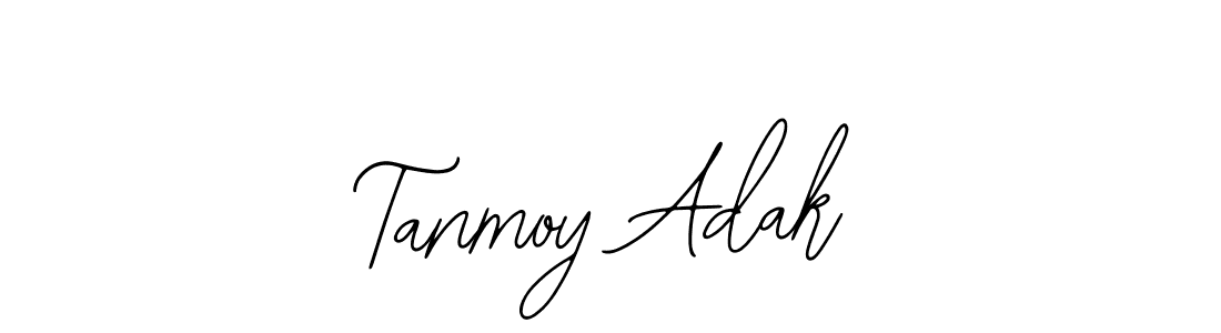 You should practise on your own different ways (Bearetta-2O07w) to write your name (Tanmoy Adak) in signature. don't let someone else do it for you. Tanmoy Adak signature style 12 images and pictures png
