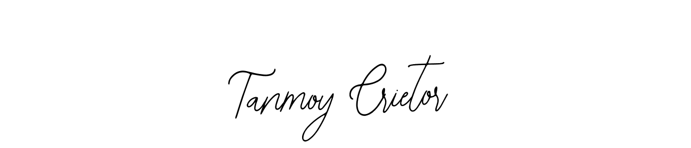Tanmoy Crietor stylish signature style. Best Handwritten Sign (Bearetta-2O07w) for my name. Handwritten Signature Collection Ideas for my name Tanmoy Crietor. Tanmoy Crietor signature style 12 images and pictures png