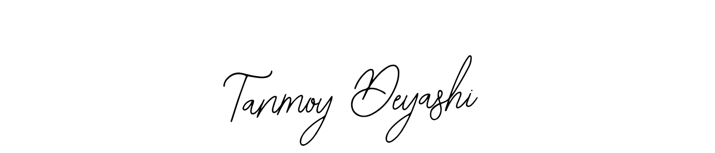 How to make Tanmoy Deyashi signature? Bearetta-2O07w is a professional autograph style. Create handwritten signature for Tanmoy Deyashi name. Tanmoy Deyashi signature style 12 images and pictures png