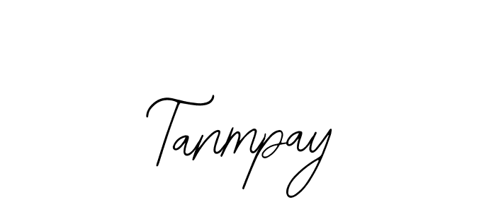 The best way (Bearetta-2O07w) to make a short signature is to pick only two or three words in your name. The name Tanmpay include a total of six letters. For converting this name. Tanmpay signature style 12 images and pictures png