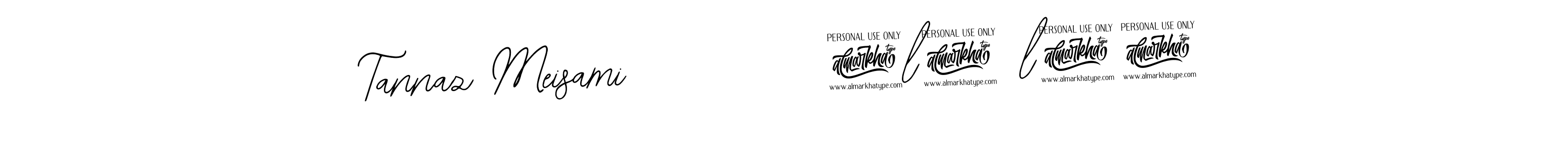 How to make Tannaz Meisami          7l28l24 name signature. Use Bearetta-2O07w style for creating short signs online. This is the latest handwritten sign. Tannaz Meisami          7l28l24 signature style 12 images and pictures png