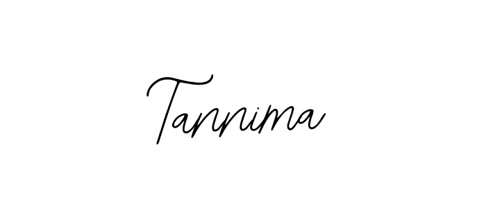 Design your own signature with our free online signature maker. With this signature software, you can create a handwritten (Bearetta-2O07w) signature for name Tannima. Tannima signature style 12 images and pictures png