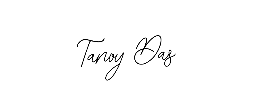 How to make Tanoy Das name signature. Use Bearetta-2O07w style for creating short signs online. This is the latest handwritten sign. Tanoy Das signature style 12 images and pictures png