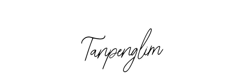 You should practise on your own different ways (Bearetta-2O07w) to write your name (Tanpenglim) in signature. don't let someone else do it for you. Tanpenglim signature style 12 images and pictures png