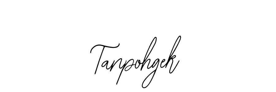 How to Draw Tanpohgek signature style? Bearetta-2O07w is a latest design signature styles for name Tanpohgek. Tanpohgek signature style 12 images and pictures png