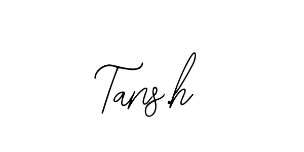 How to Draw Tans.h signature style? Bearetta-2O07w is a latest design signature styles for name Tans.h. Tans.h signature style 12 images and pictures png