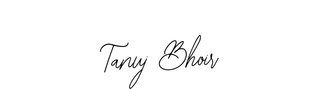 How to Draw Tanuj Bhoir signature style? Bearetta-2O07w is a latest design signature styles for name Tanuj Bhoir. Tanuj Bhoir signature style 12 images and pictures png