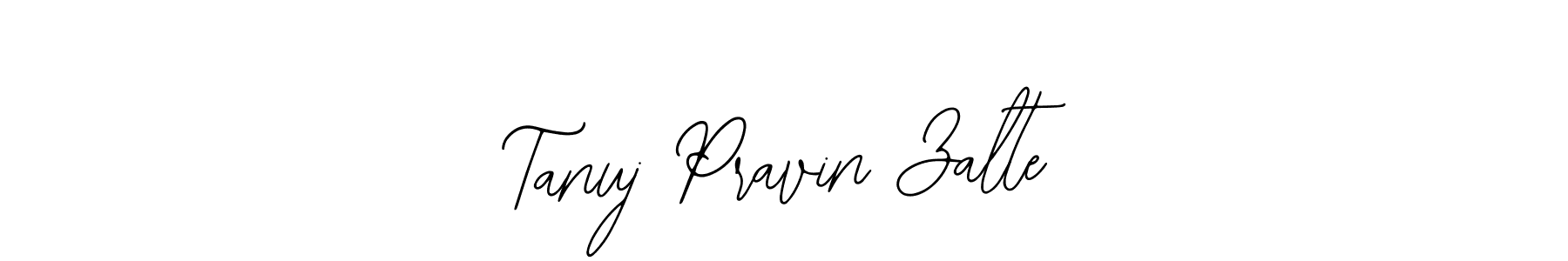 Make a beautiful signature design for name Tanuj Pravin Zalte. With this signature (Bearetta-2O07w) style, you can create a handwritten signature for free. Tanuj Pravin Zalte signature style 12 images and pictures png