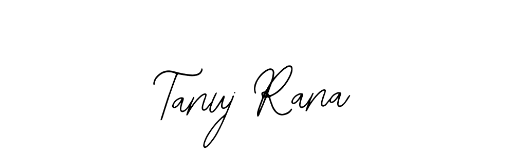 Tanuj Rana stylish signature style. Best Handwritten Sign (Bearetta-2O07w) for my name. Handwritten Signature Collection Ideas for my name Tanuj Rana. Tanuj Rana signature style 12 images and pictures png
