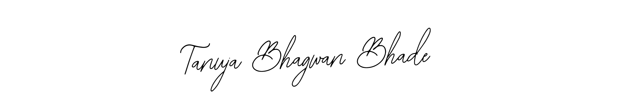 You can use this online signature creator to create a handwritten signature for the name Tanuja Bhagwan Bhade. This is the best online autograph maker. Tanuja Bhagwan Bhade signature style 12 images and pictures png