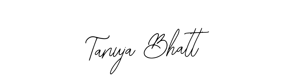 Design your own signature with our free online signature maker. With this signature software, you can create a handwritten (Bearetta-2O07w) signature for name Tanuja Bhatt. Tanuja Bhatt signature style 12 images and pictures png