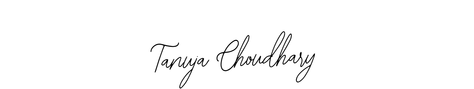 This is the best signature style for the Tanuja Choudhary name. Also you like these signature font (Bearetta-2O07w). Mix name signature. Tanuja Choudhary signature style 12 images and pictures png