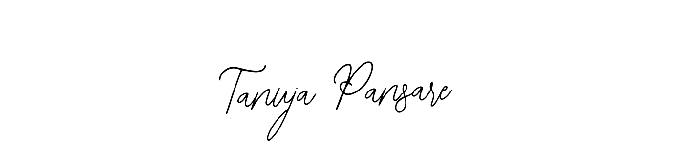 The best way (Bearetta-2O07w) to make a short signature is to pick only two or three words in your name. The name Tanuja Pansare include a total of six letters. For converting this name. Tanuja Pansare signature style 12 images and pictures png