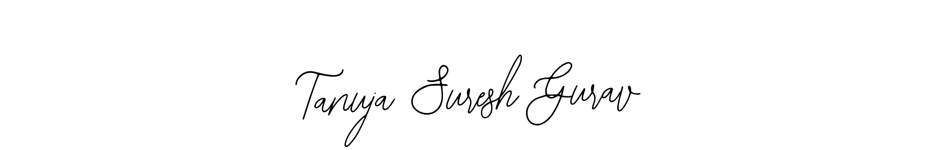 Tanuja Suresh Gurav stylish signature style. Best Handwritten Sign (Bearetta-2O07w) for my name. Handwritten Signature Collection Ideas for my name Tanuja Suresh Gurav. Tanuja Suresh Gurav signature style 12 images and pictures png