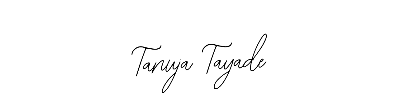 Make a short Tanuja Tayade signature style. Manage your documents anywhere anytime using Bearetta-2O07w. Create and add eSignatures, submit forms, share and send files easily. Tanuja Tayade signature style 12 images and pictures png
