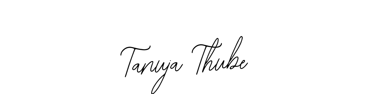 Tanuja Thube stylish signature style. Best Handwritten Sign (Bearetta-2O07w) for my name. Handwritten Signature Collection Ideas for my name Tanuja Thube. Tanuja Thube signature style 12 images and pictures png