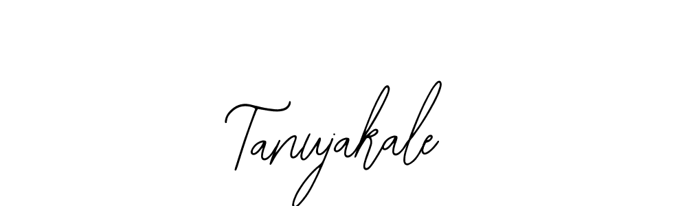 Tanujakale stylish signature style. Best Handwritten Sign (Bearetta-2O07w) for my name. Handwritten Signature Collection Ideas for my name Tanujakale. Tanujakale signature style 12 images and pictures png