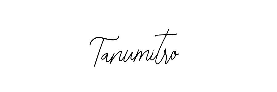 You should practise on your own different ways (Bearetta-2O07w) to write your name (Tanumitro) in signature. don't let someone else do it for you. Tanumitro signature style 12 images and pictures png