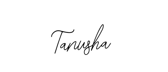 Tanusha stylish signature style. Best Handwritten Sign (Bearetta-2O07w) for my name. Handwritten Signature Collection Ideas for my name Tanusha. Tanusha signature style 12 images and pictures png