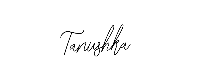 Design your own signature with our free online signature maker. With this signature software, you can create a handwritten (Bearetta-2O07w) signature for name Tanushka. Tanushka signature style 12 images and pictures png