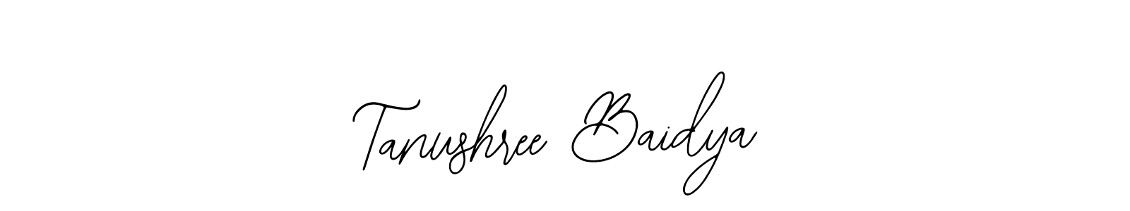 Make a beautiful signature design for name Tanushree Baidya. Use this online signature maker to create a handwritten signature for free. Tanushree Baidya signature style 12 images and pictures png