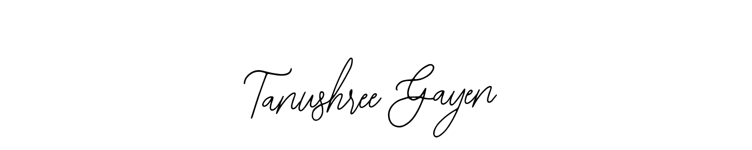 Make a beautiful signature design for name Tanushree Gayen. Use this online signature maker to create a handwritten signature for free. Tanushree Gayen signature style 12 images and pictures png