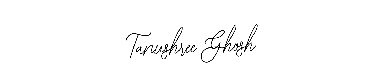 Create a beautiful signature design for name Tanushree Ghosh. With this signature (Bearetta-2O07w) fonts, you can make a handwritten signature for free. Tanushree Ghosh signature style 12 images and pictures png