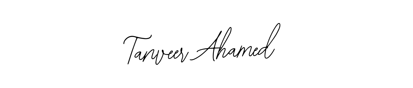 Make a beautiful signature design for name Tanveer Ahamed. With this signature (Bearetta-2O07w) style, you can create a handwritten signature for free. Tanveer Ahamed signature style 12 images and pictures png