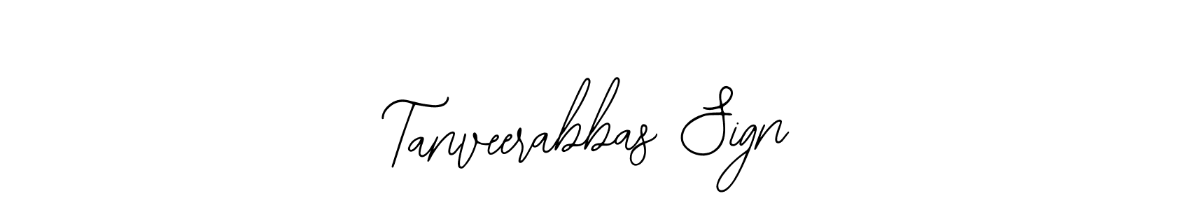 How to make Tanveerabbas Sign signature? Bearetta-2O07w is a professional autograph style. Create handwritten signature for Tanveerabbas Sign name. Tanveerabbas Sign signature style 12 images and pictures png