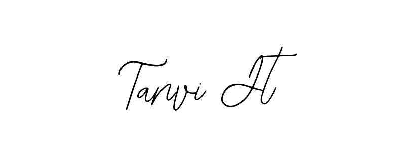 The best way (Bearetta-2O07w) to make a short signature is to pick only two or three words in your name. The name Tanvi Jt include a total of six letters. For converting this name. Tanvi Jt signature style 12 images and pictures png