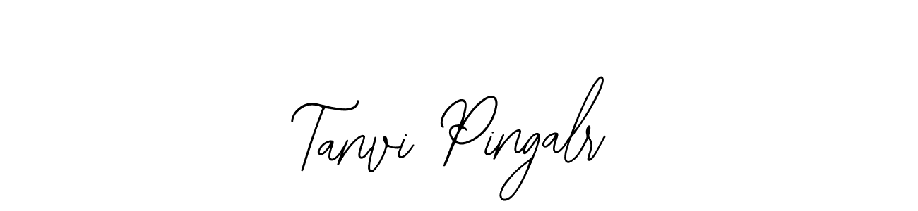 Bearetta-2O07w is a professional signature style that is perfect for those who want to add a touch of class to their signature. It is also a great choice for those who want to make their signature more unique. Get Tanvi Pingalr name to fancy signature for free. Tanvi Pingalr signature style 12 images and pictures png