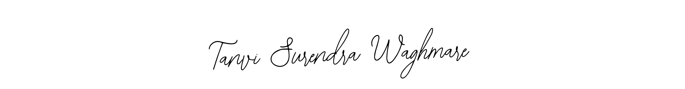 Make a short Tanvi Surendra Waghmare signature style. Manage your documents anywhere anytime using Bearetta-2O07w. Create and add eSignatures, submit forms, share and send files easily. Tanvi Surendra Waghmare signature style 12 images and pictures png