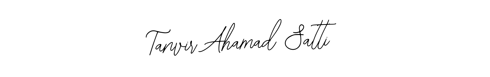 It looks lik you need a new signature style for name Tanvir Ahamad Satti. Design unique handwritten (Bearetta-2O07w) signature with our free signature maker in just a few clicks. Tanvir Ahamad Satti signature style 12 images and pictures png