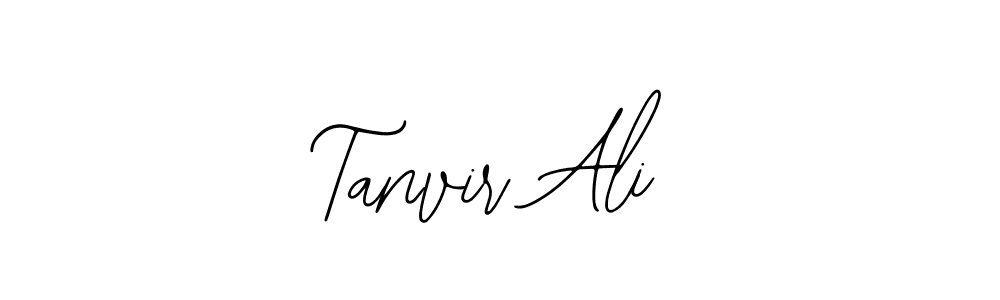 Design your own signature with our free online signature maker. With this signature software, you can create a handwritten (Bearetta-2O07w) signature for name Tanvir Ali. Tanvir Ali signature style 12 images and pictures png