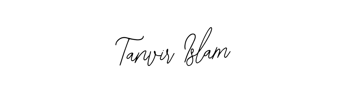 if you are searching for the best signature style for your name Tanvir Islam. so please give up your signature search. here we have designed multiple signature styles  using Bearetta-2O07w. Tanvir Islam signature style 12 images and pictures png